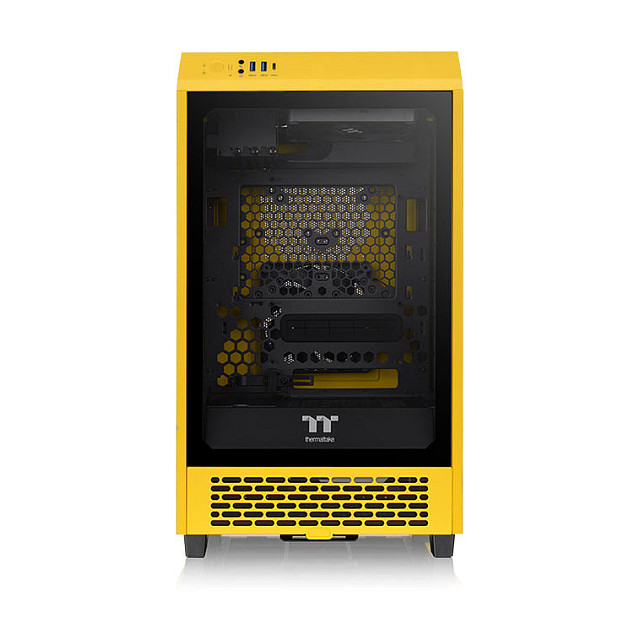 Kasë Mini Thermaltake The Tower 200 TG – Verdhë - 3