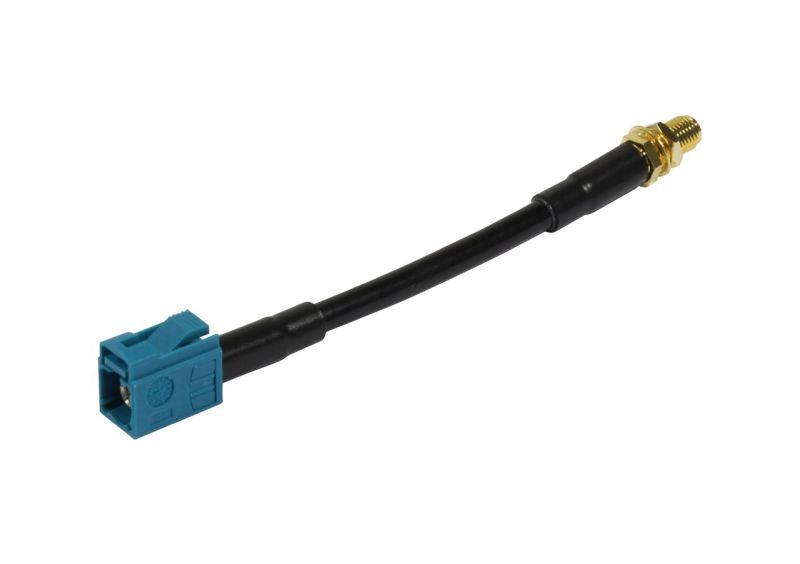 Antena për rrjet ALLNET LMR-195, SMA Female në FAKRA Female, WaterBlue, Keycode Z, 10cm - Zezë - 4