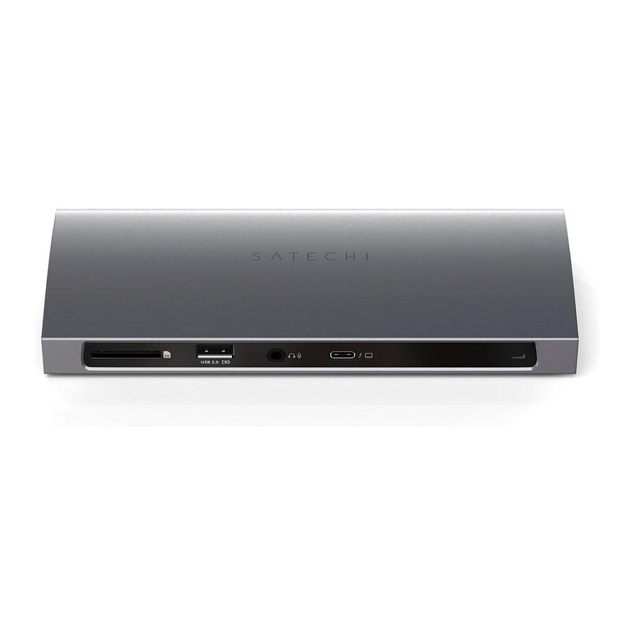 Docking Station Satechi ST-UCT4DM / 4x USB-A / 3x Thunderbolt 4 / Ethernet / Audio / SD / 96W PD / 135W – Hiri