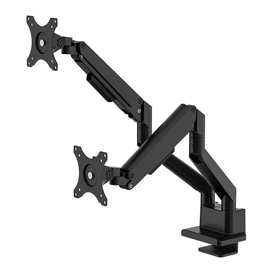 Mbajtëse për Monitor Neomounts DS70-250BL2 Mbajtëse tavoline për 2 Monitore deri në 81cm 32" 9KG E zezë - 3