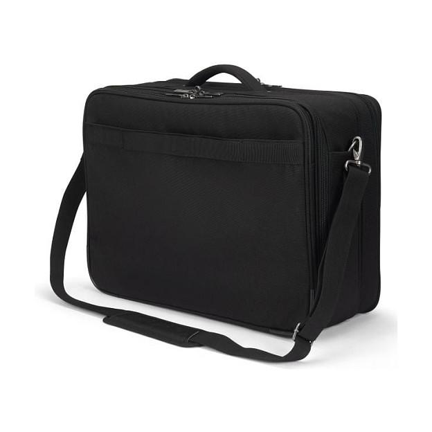 Çantë për Laptop DICOTA Multi Twin FIVE, 15–17.3", 900D PET i Ricikluar, Ndarje për Tablet, RFID, Rrip për Valixhe - Zezë - 2