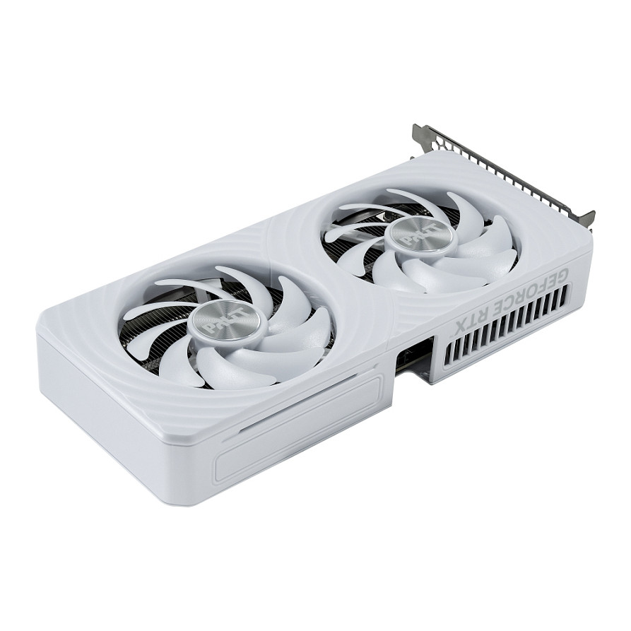 Kartë Grafike NVIDIA Palit GeForce RTX 5060 Ti OC / 16GB GDDR7 / PCIe 5.0 / Dual Fan - Bardhë - 3