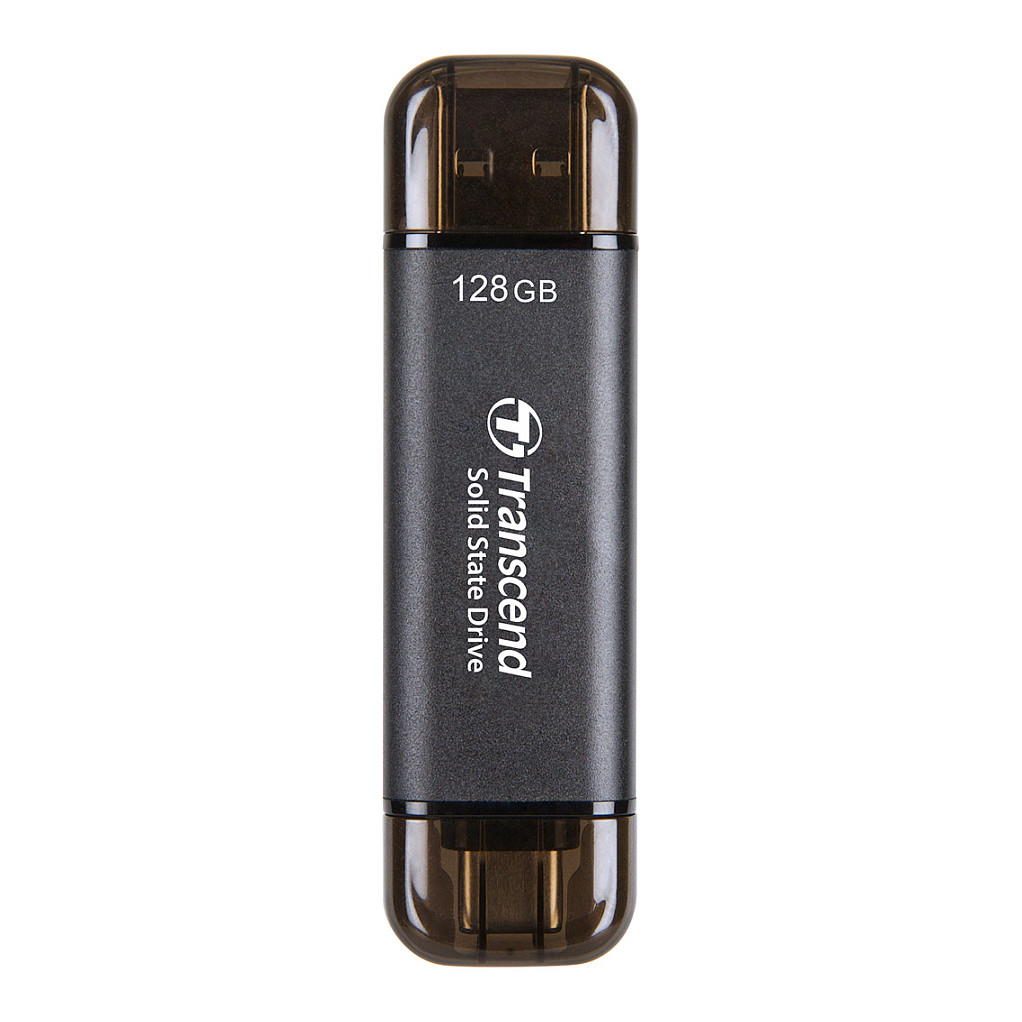 SSD e Jashtme Transcend SSD ESD310C 128GB USB-C USB 3.2 Gen 2x1 e zezë - 2