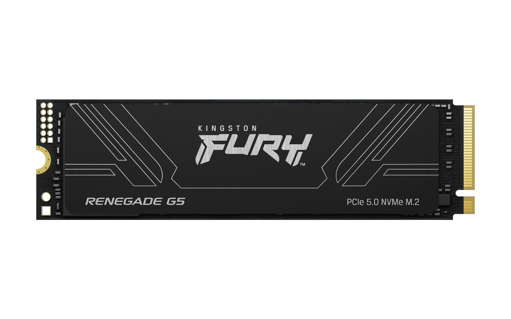 SSD e Brendshme Kingston FURY Renegade G5 / SFYR2S/4T0 / 4TB / M.2 2280 / PCIe 5.0 x4 NVMe / 14.800MB/s – 14.000MB/s