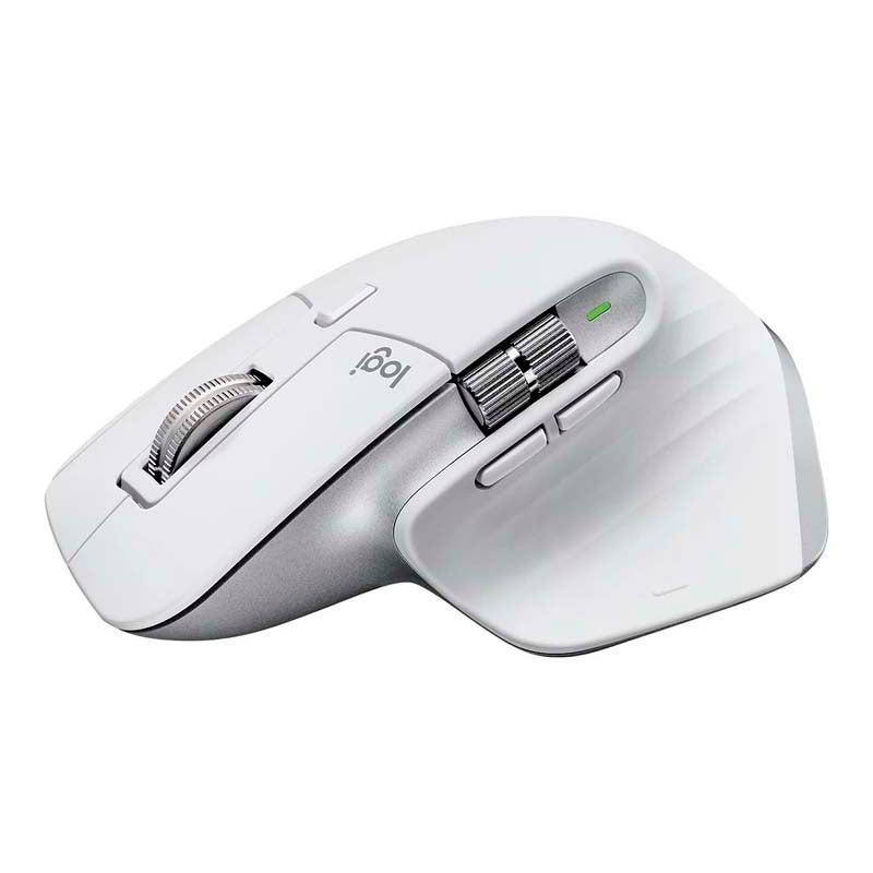 Maus pa kabllo Logitech MX Master 3S / Darkfield / 8000 DPI / 7 Butona / 2.4 GHz + Bluetooth - Bardhë - 2