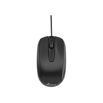 Maus me kabllo MediaRange MROS210 / 1000 DPI / USB-A / 3 Butona - Zezë - 2