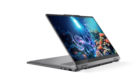 Laptop Lenovo NB Yoga 7 2in1 14ILL10 / Ultra 5 226V / 16GB LPDDR5x / 512GB / 14' WUXGA OLED 60Hz Multi touch / Intel Arc Graphics 130V - Gri - 7