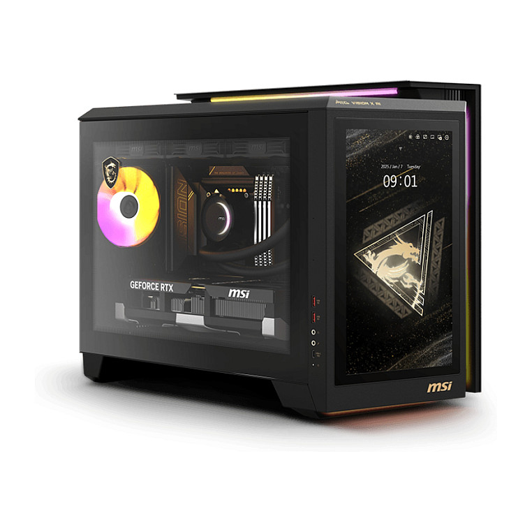 Kompjuter Gaming MSI MEG Vision X AI 2NVR7-236AT / Ultra 7 265K / 64GB DDR5 / 2TB / RTX 5070 Ti 16GB - Zezë