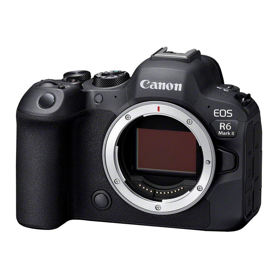 Kamerë digjitale Canon EOS R6 Mark II / Full-Frame / 24.2MP / 4K / 8-Stop IS / Dual Pixel AF - Zezë - 2