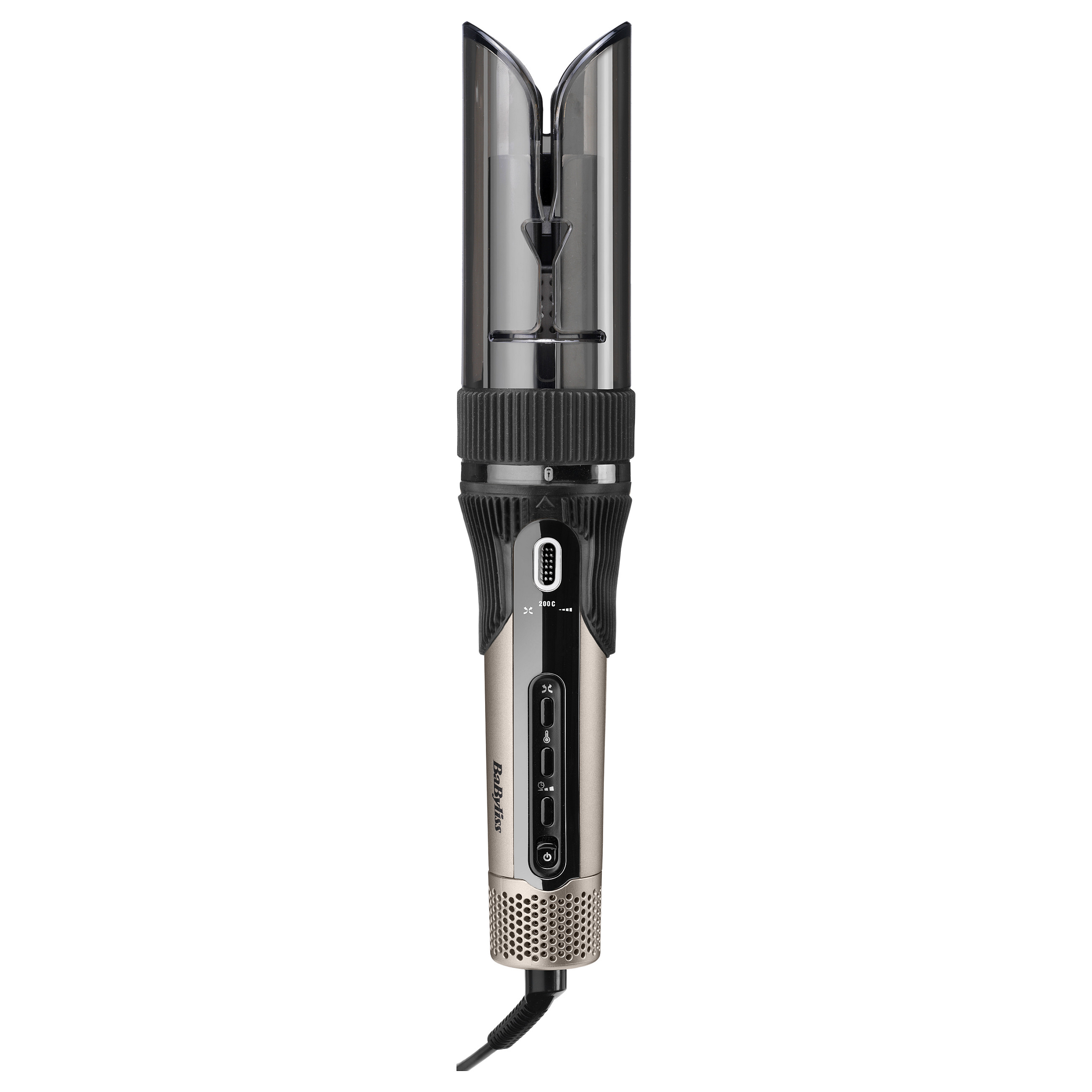 Stilues për flokë për kaçurrela BaByliss Style Secret Air C6688E / Auto-Curl / Ceramic 25mm / 4 Temperatura / 15–25s / 3 Drejtime – Gri/Zezë - 3