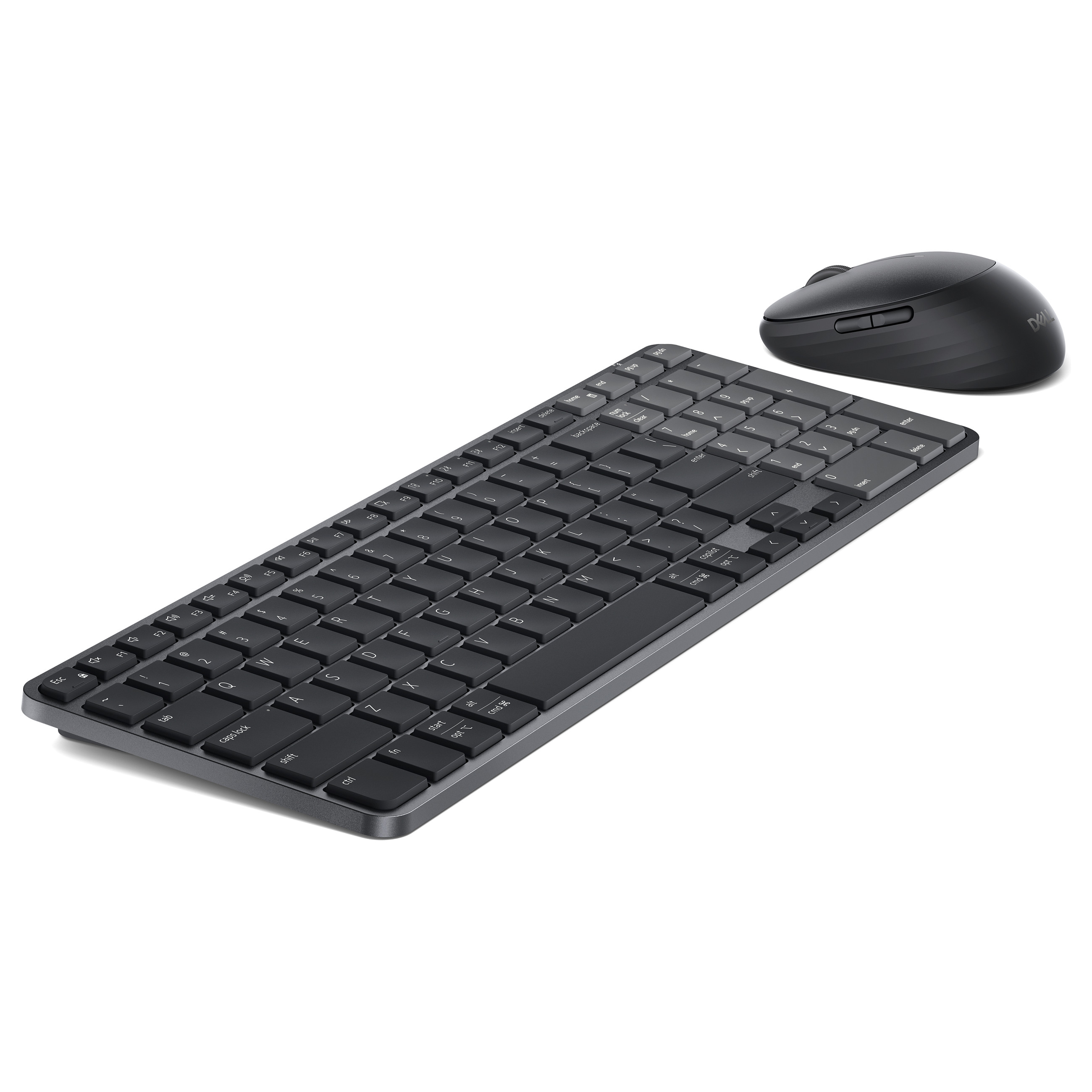 Combo (Tastierë&Maus) Dell Pro 7 KM746 / QWERTZ DE / Scissor / 100% / 2.4 GHz / Bluetooth / USB-C - Zezë - 2