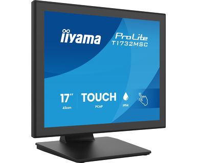 Monitor iiyama ProLite T1732MSC-B2S / 17" / SXGA TN / 5ms / HDMI+DisplayPort+VGA / Touch - Zezë - 2