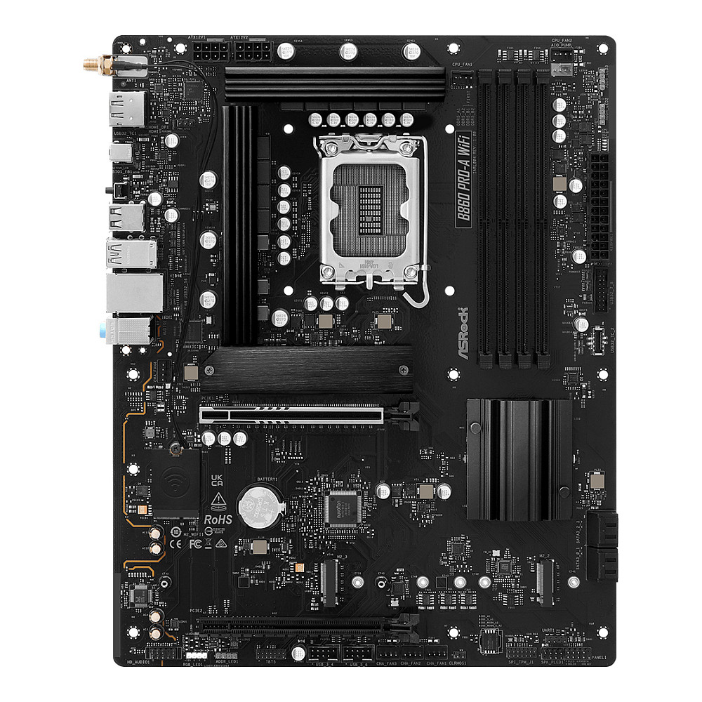 Pllakë Amë ASRock / B860 Pro-A WiFi / 1851 / ATX / HDMI-DP / DDR5 - 3