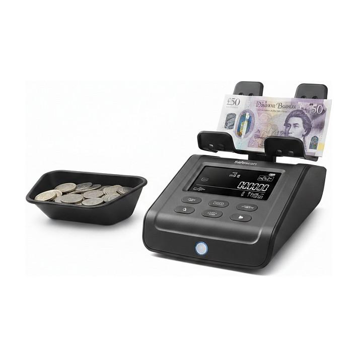 Peshore për Numërim Parash Safescan 6165 G3, 4.1″ LCD, 13 valuta, USB, RJ10 - Zezë