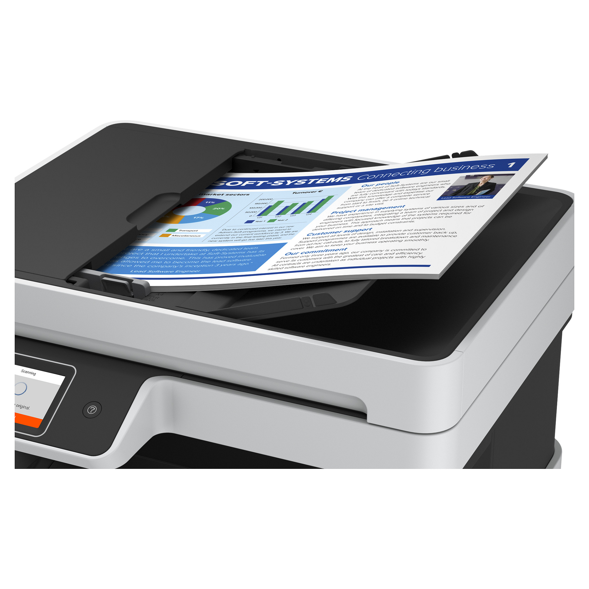 Printer Inkjet Epson EcoTank ET-5170 / 4in1 - Bardhë / Zezë - 7