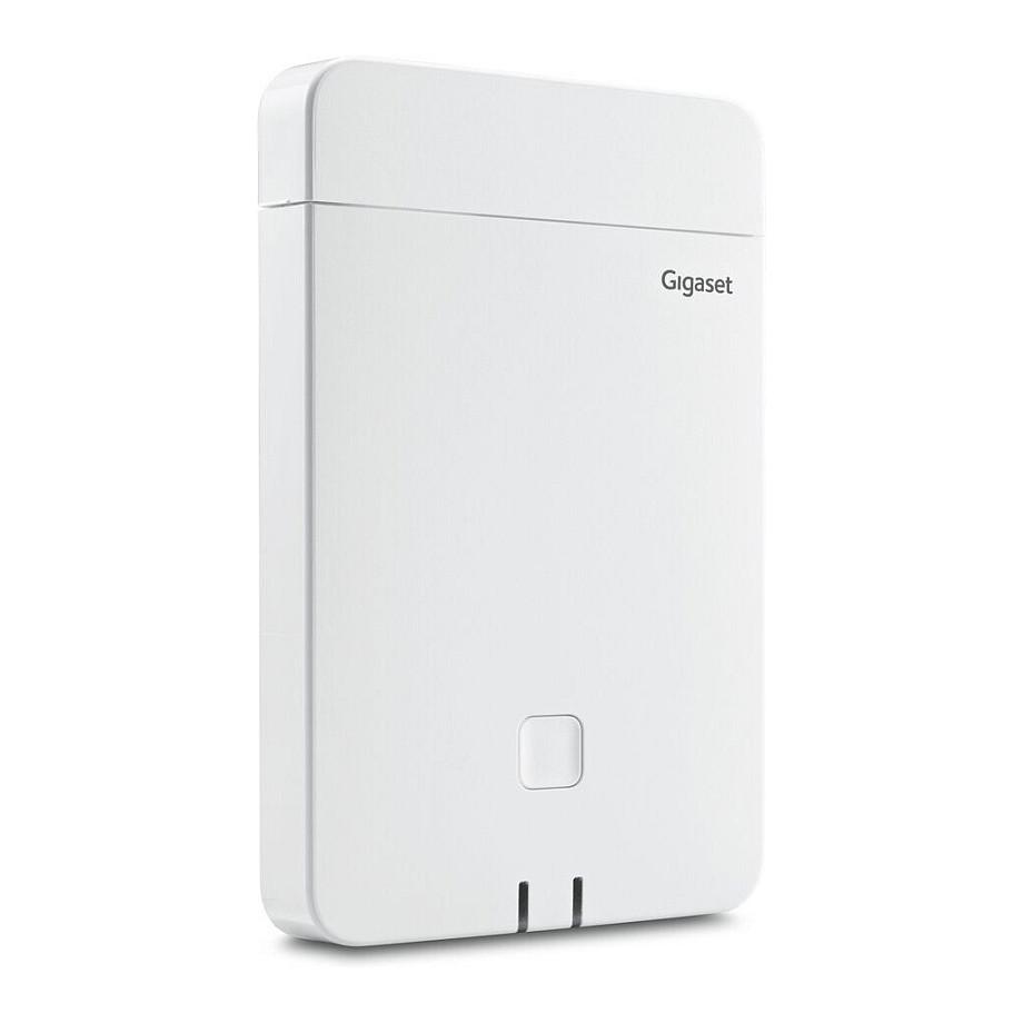 Base Station DECT VoIP Gigaset N770 IP PRO, sistem multicelular, PoE - Bardhë