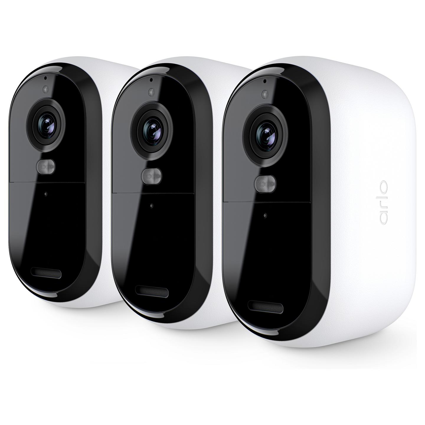 Kamerë Sigurie IP CCTV Arlo Essential 3 2K Security Camera, 4MP, 130°, Dual-Band Wi-Fi, Color Night Vision, Spotlight - Bardhë - 1