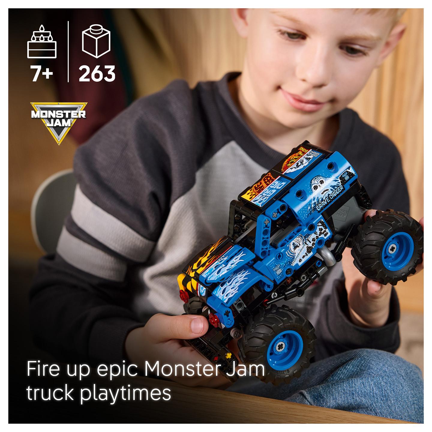 LEGO Technic Monster Jam Grave Digger Fire and Ice 42219 - 27