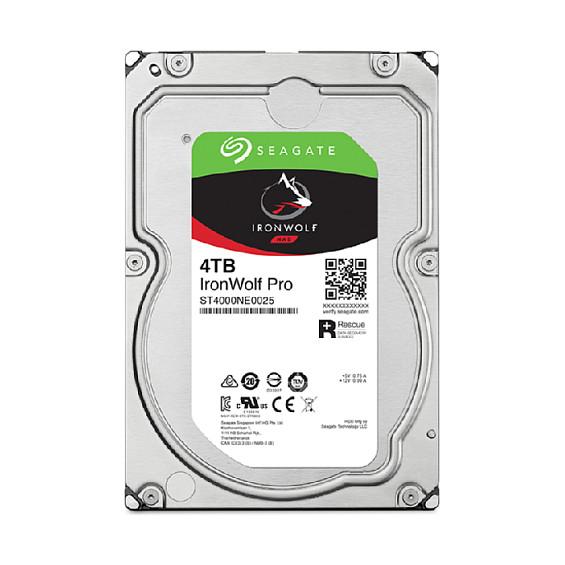 HDD e Brendshme Seagate IronWolf Pro ST4000NT001, 4TB, 3.5", SATA III, 7200 RPM, 256MB Cache - 4