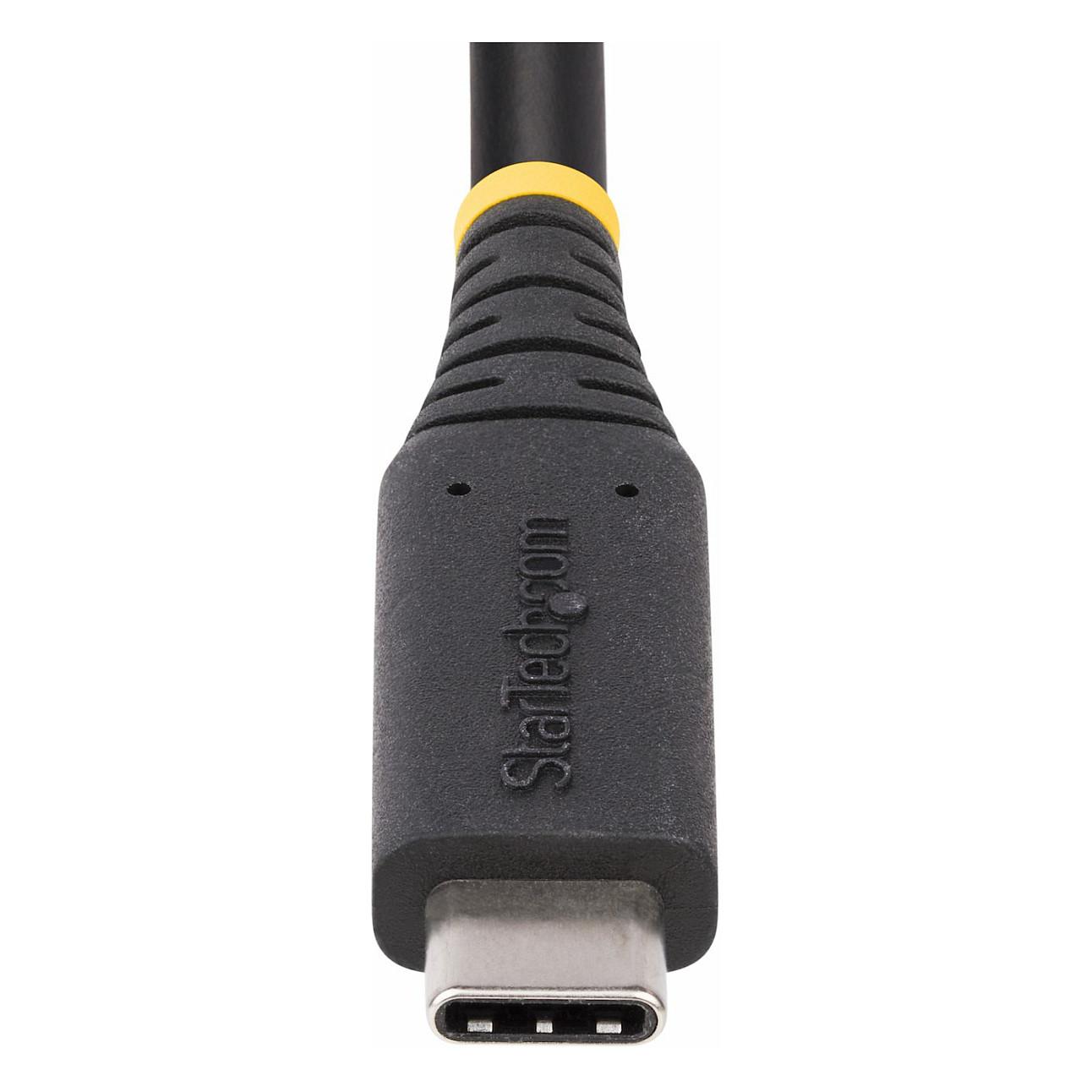 Kabllo USB StarTech.com 1M-40G-USB4-CABLE / USB-C në USB-C / USB4 Gen 3x2 / 40 Gbit/s / PD 240W / 5A / 8K 120Hz / 1m - Zezë - 5