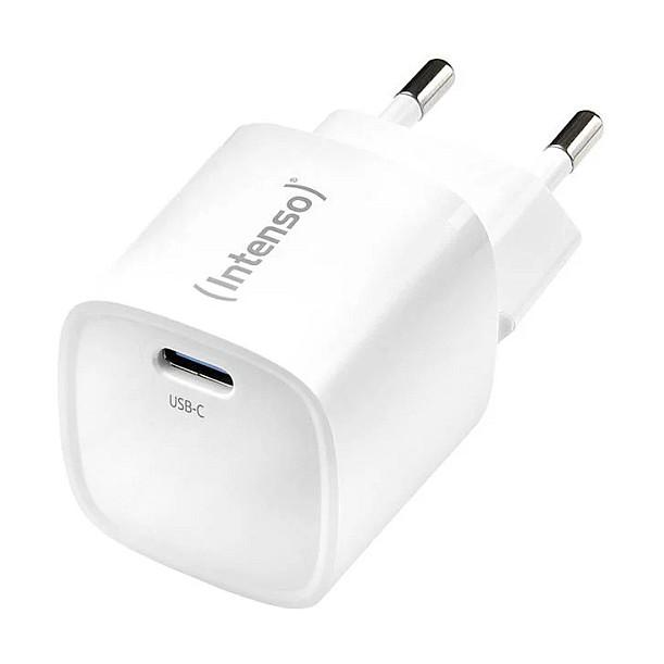 Adapter Intenso W30C² GaN / USB-C / 30W / PD 3.0 / PPS / QC 4.0 - Bardhë