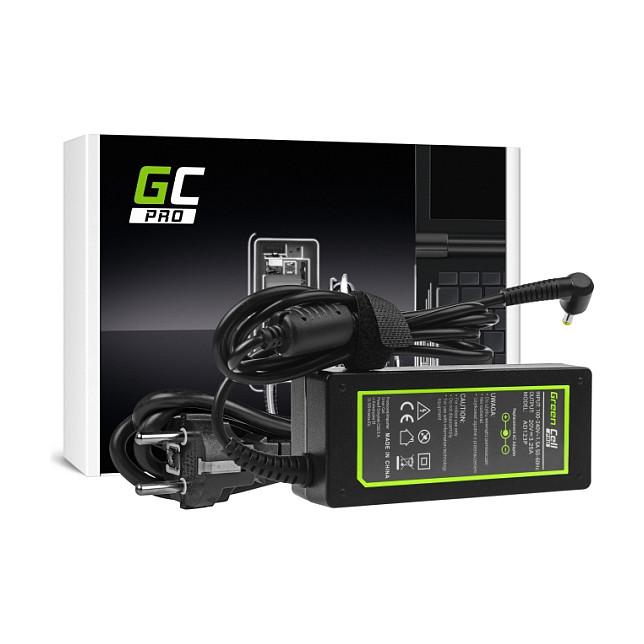 Adapter për Laptop Green Cell AD123P PRO / 65W / 20V / 3.25A / 4.0×1.7mm – Zezë