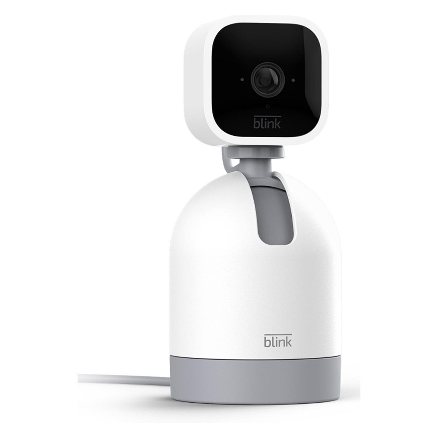 Amazon Blink Mini Pan-Tilt Kamerë IP Indoor 1080p Wi-Fi 2.4GHz Night Vision 350°/125° Two-Way Audio – E Bardhë
