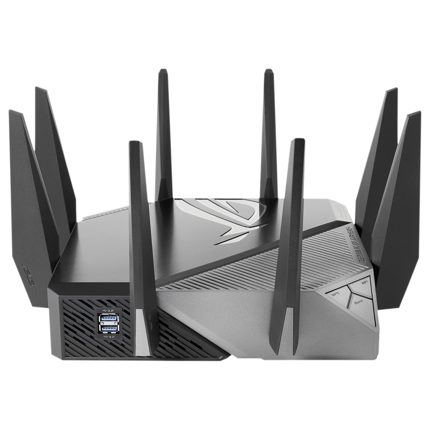 Ruter Gaming ASUS ROG Rapture GT-AXE11000, Wi-Fi 6E AXE11000, Tri-Band, 1× 2.5GbE + 5× Gigabit Ethernet – Zezë - 8