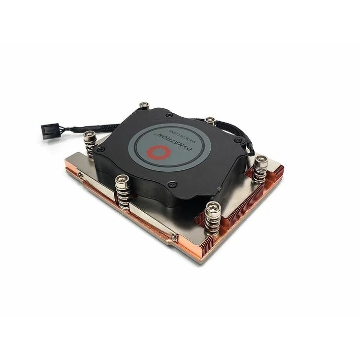 Ftohës për Procesor Dynatron J5 / 1U / Aktiv / 260W TDP / 80mm PWM Fan / AMD SP5 – Bakër