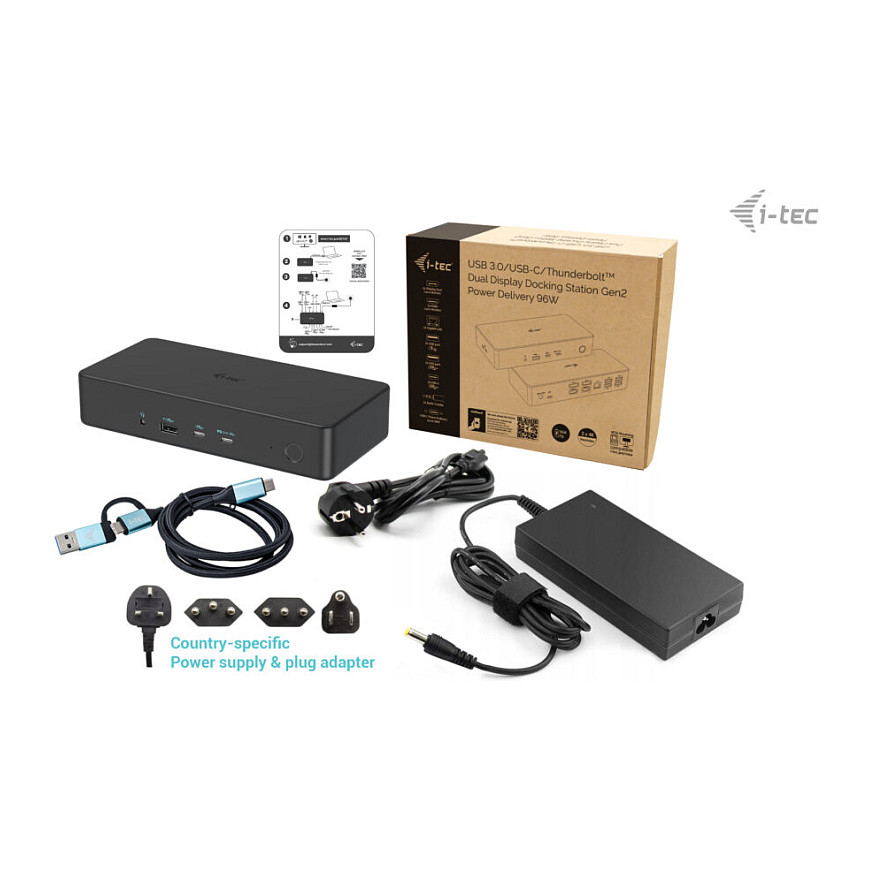 Docking Station I-TEC USB-C Thunderbolt 3 Dual 4K – Zezë - 4