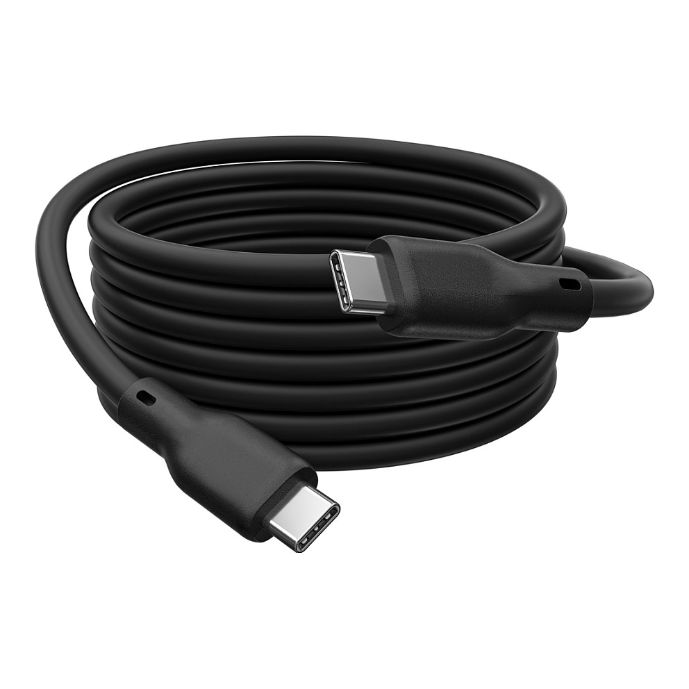 Kabllo Digitus USB-C 3.2 (ST-ST) 0.5m 4K 100W, e zezë - 3