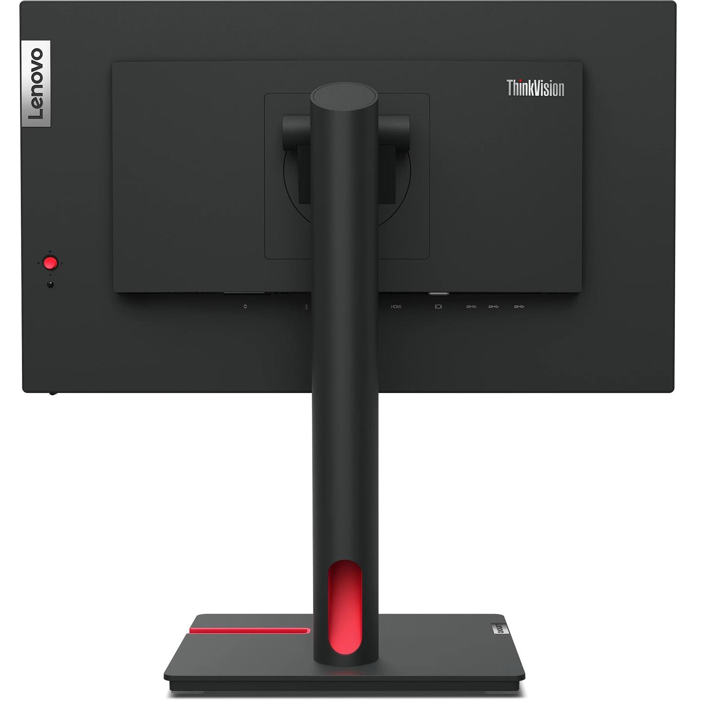 Monitor Lenovo ThinkVision T22i-30, 21.5", Full HD IPS, 60Hz, 4ms, HDMI+DP+VGA+USB - Zezë - 3