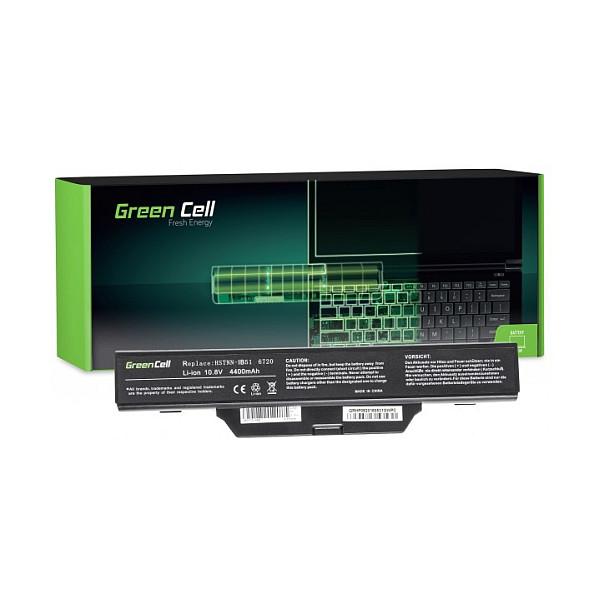 Bateri Green Cell HP08 për HP/Compaq, 10.8V, 4400mAh, 47.5Wh, Li-Ion - Zezë
