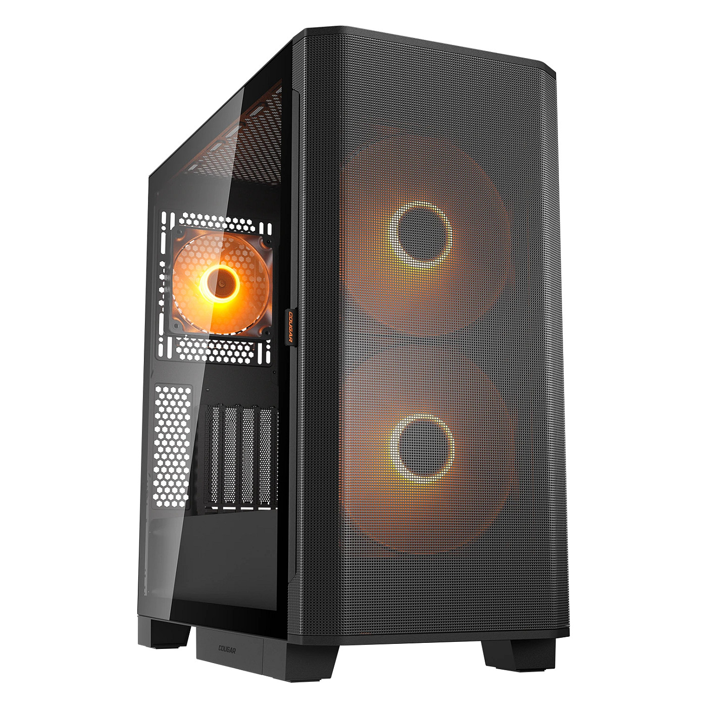 Kasë Midi COUGAR Airface FLO ARGB – Zezë - 1