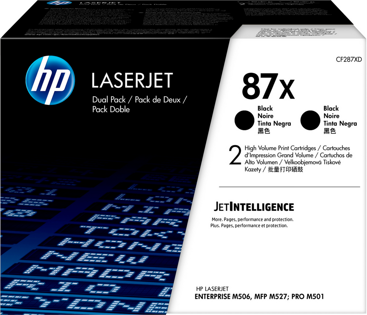 Toner HP 87X / CF287XD / XL / Double Pack – Zezë - 1