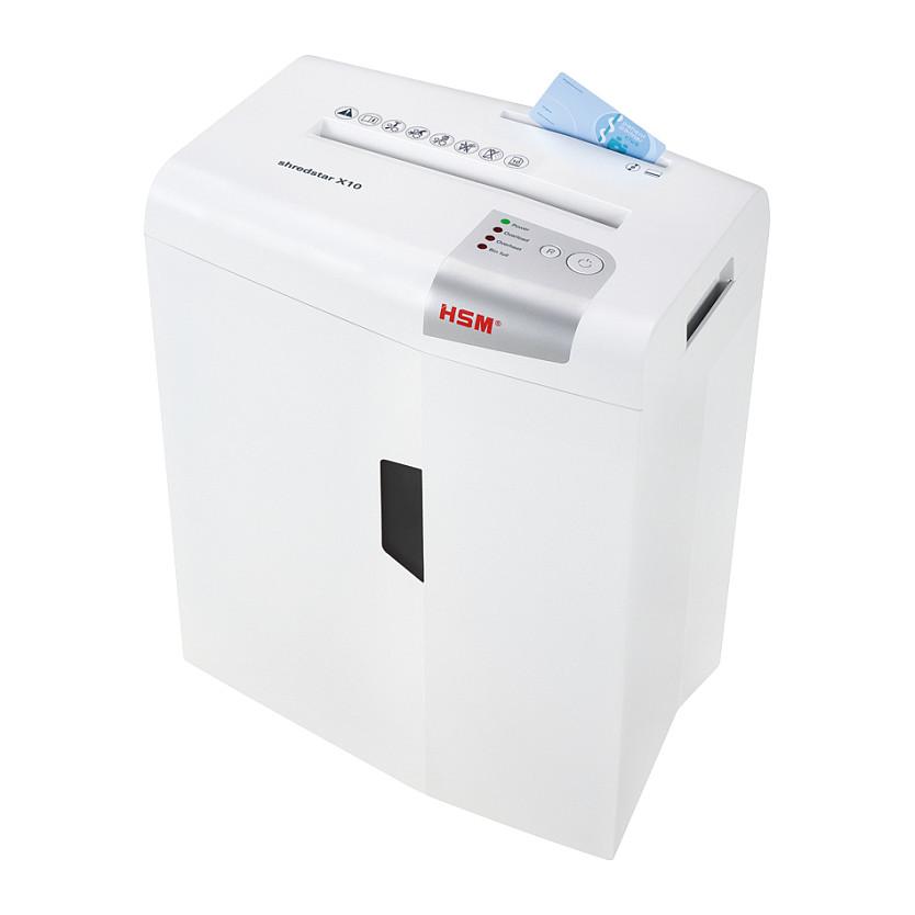 Shredder HSM shredstar X10, Partikelschnitt, 4,5 x 30 mm, 10 Fletë, P-4, 20 L - 5