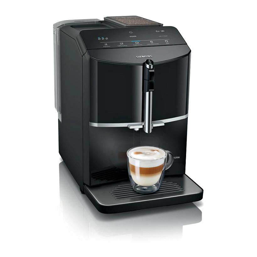 Aparat për Kafe Siemens EQ.300 TF301E19, 1300 W, 15 bar, Rezervuar 1.4 L, Mulli Qeramik – Zezë