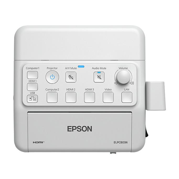 Kuti Kontrolli për Projektor Epson ELPCB03N / V12HB11040 / HDMI + VGA / USB / RS-232 – Bardhë
