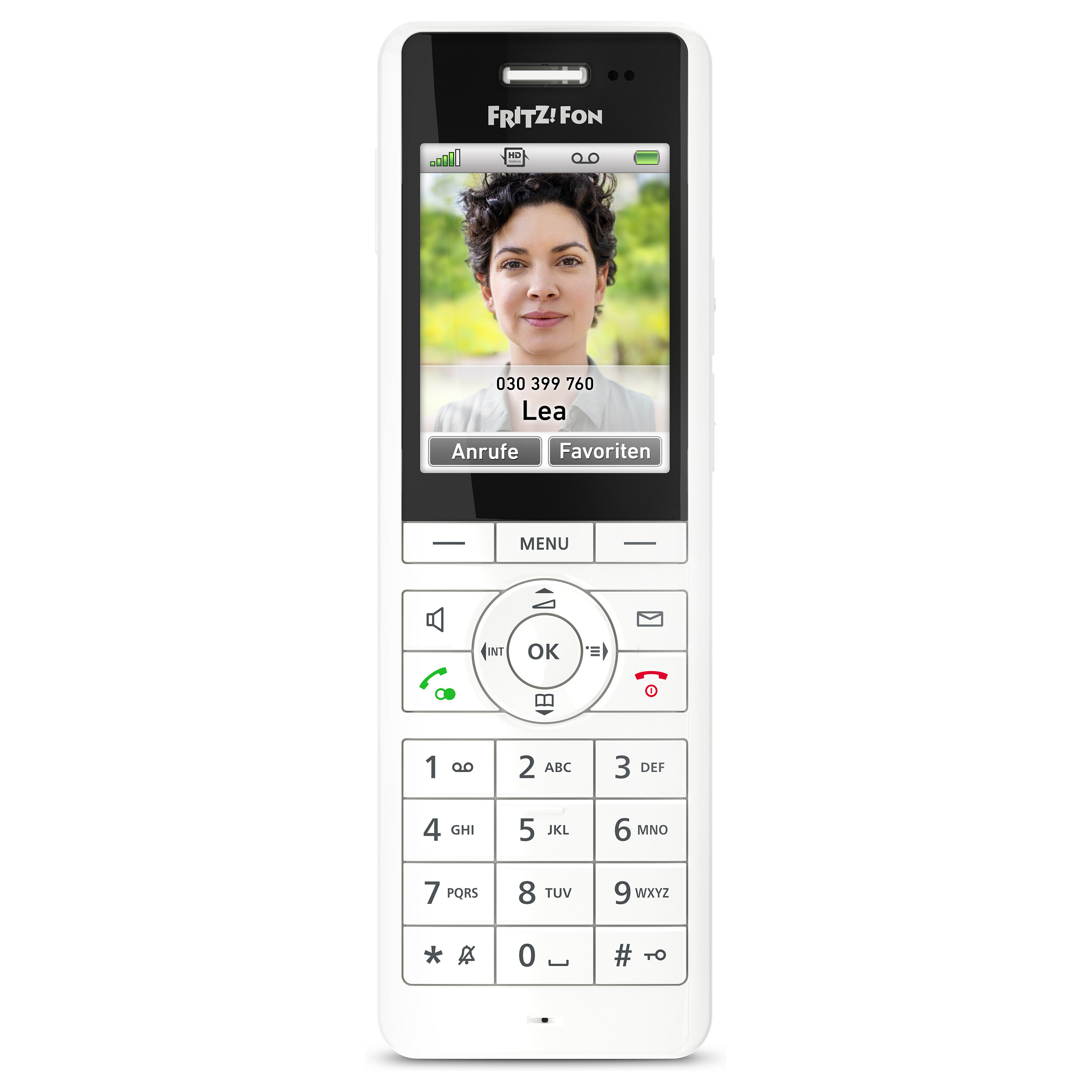 VoIP AVM FRITZ!Fon X6 i bardhë - 5