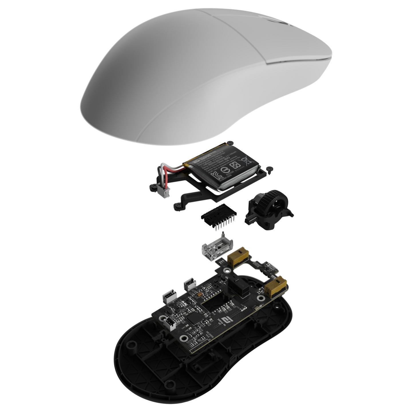 Maus Gaming Endgame Gear XM2w 4K v2 / Wireless / PixArt PAW3950 / 30.000 DPI / 4000Hz / 6 Butona / 2.4 GHz - Bardhë - 15