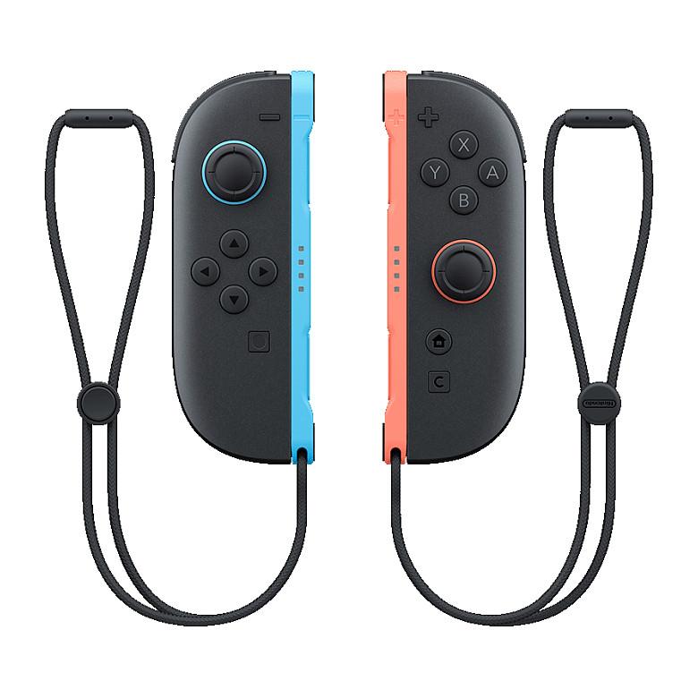 Kontroller për Nintendo Switch 2 Nintendo Joy-Con 2 / L + R / Wireless / Bluetooth – Blu/Kuqe/Zezë