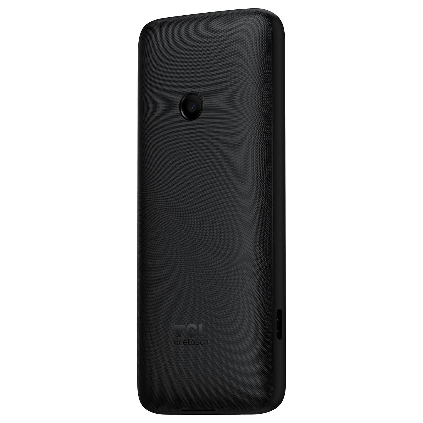 Telefon TCL ONETOUCH 5041 / 1.8" / 4G LTE / Dual SIM / Bluetooth 5.0 / 64 MB RAM / 128 MB / microSD deri 128 GB / USB-C / 1030 mAh - Gri e errët - 2