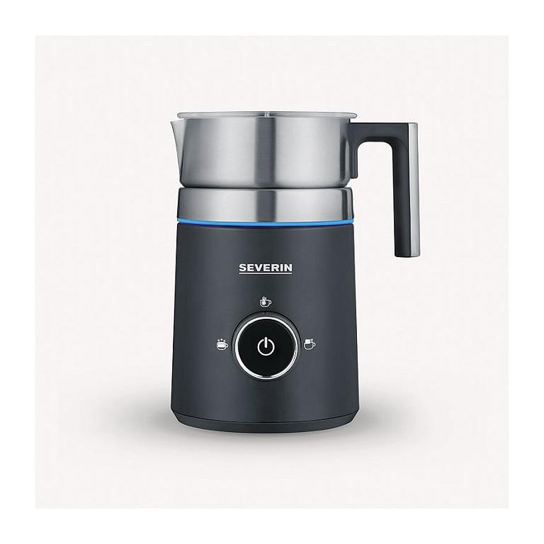 Shkumues dhe Ngrohës Qumështi Severin SM 3585, 0.5L, 500W, Induksion, 3 Programe, Funksion për Çokollatë – Zezë, Argjend - 3