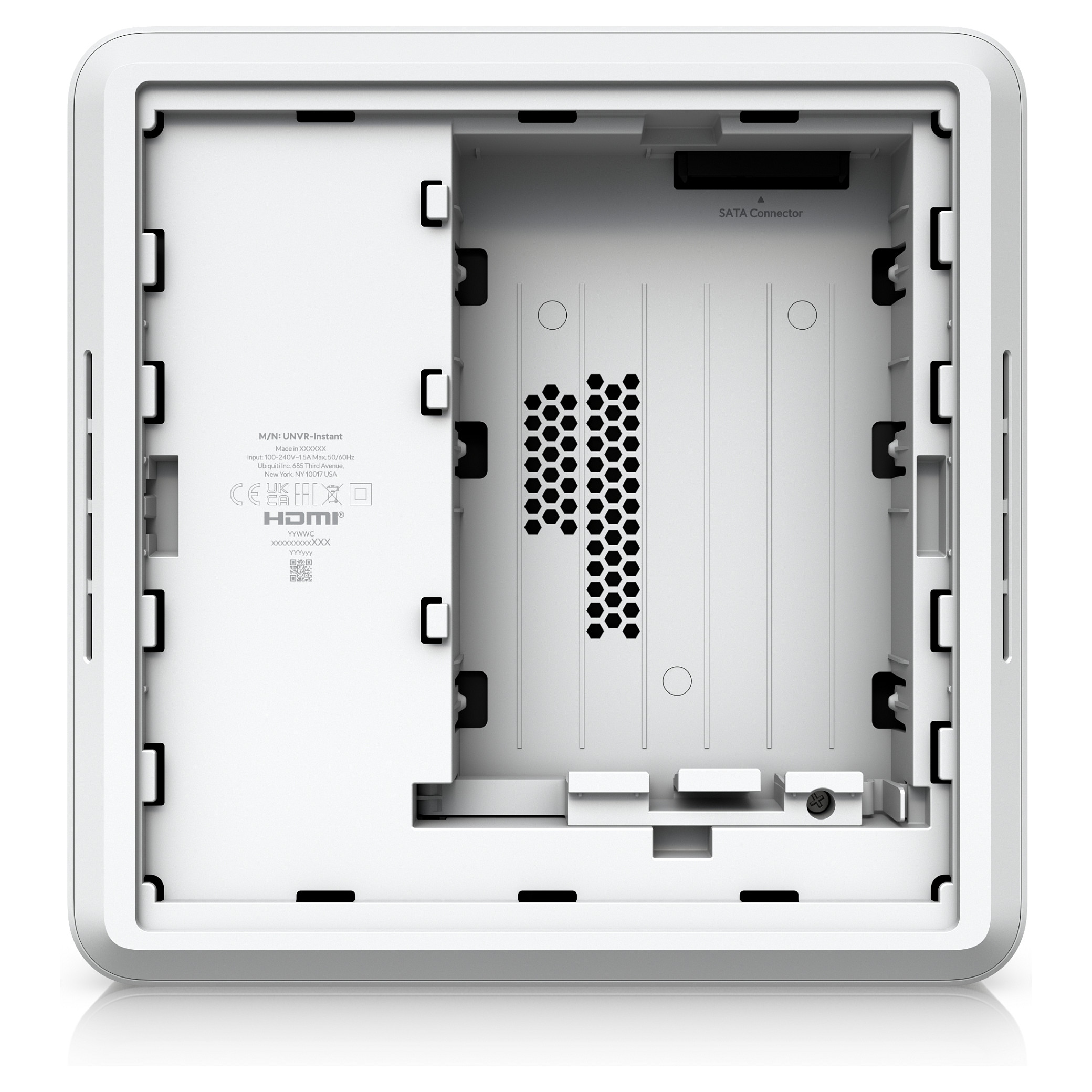 Ubiquiti UniFi Protect UNVR-Instant NVR 6-Port PoE+ CCTV Recorder 4K Support 1x HDD Slot HDMI Output - 7
