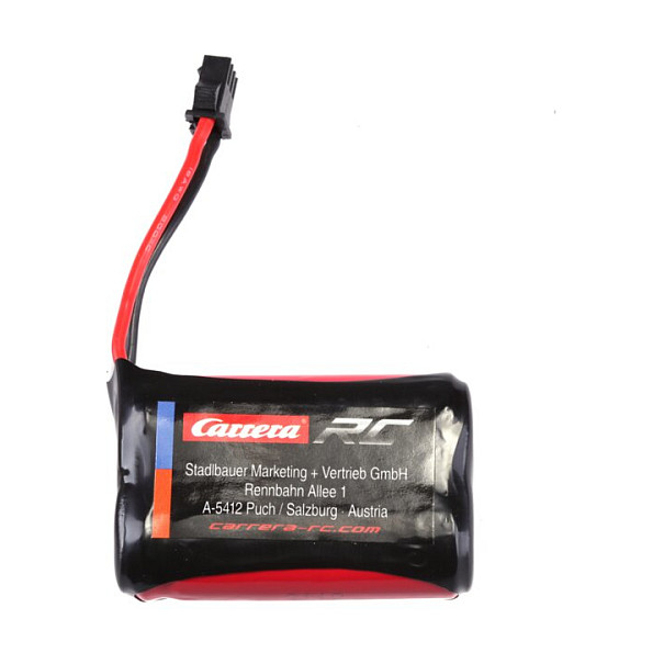 Lodra Carrera RC LiFePo4 Battery 6.4V 900mAh 9.5A / Rechargeable / Replacement Battery / 1 Piece - Zezë/Kuqe