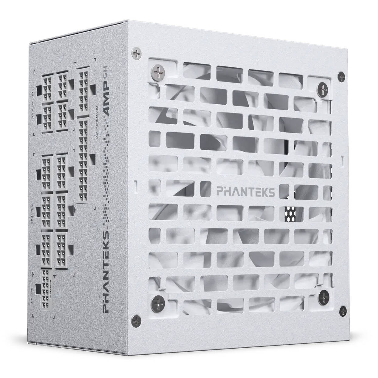 Furnizues Energjie PHANTEKS AMP GH V2 / 1000W / ATX 3.1 / 80 PLUS Platinum / PCIe 5.1 / 12V-2x6 / Modular - Bardhë