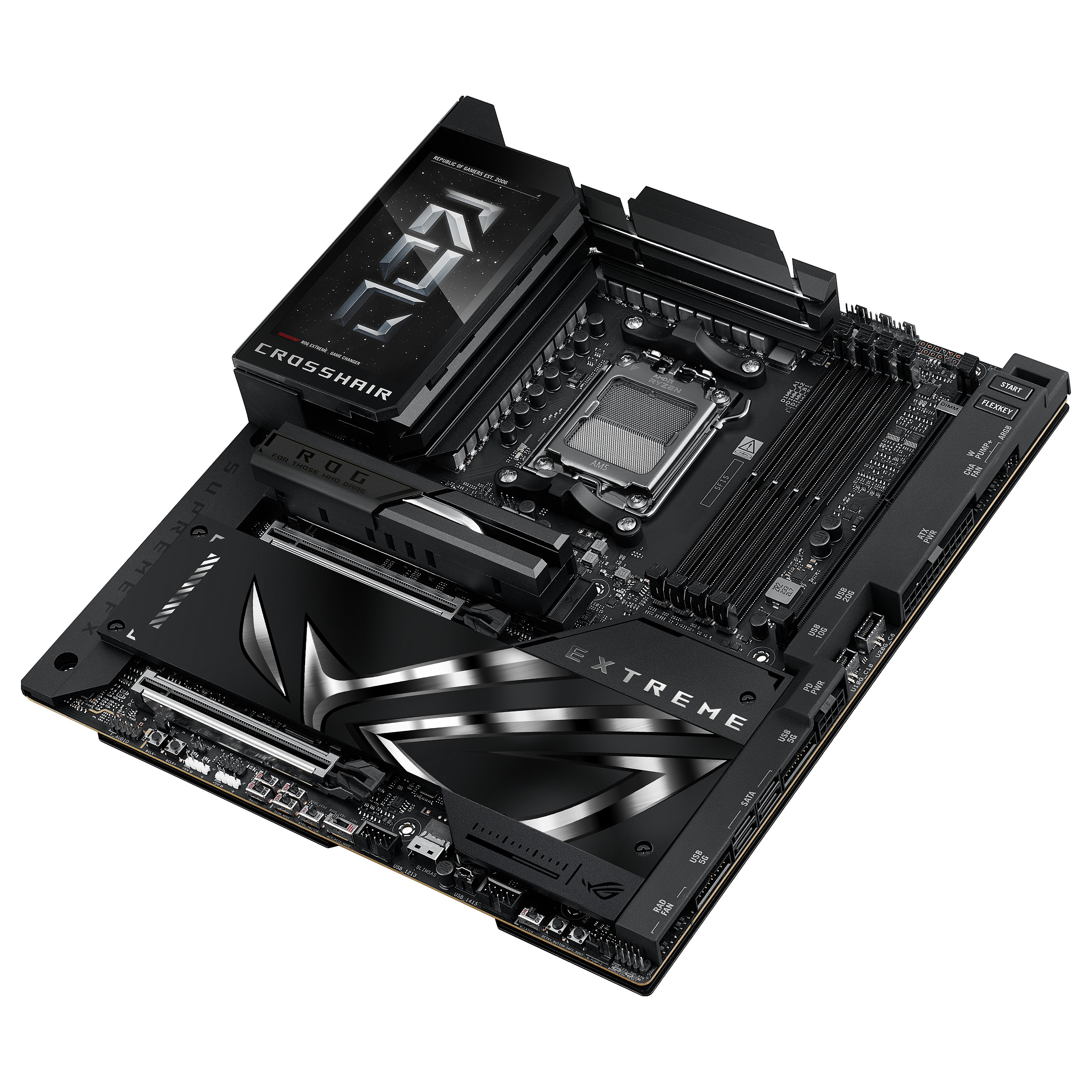 Pllakë Amë AMD ASUS ROG CROSSHAIR X870E EXTREME / AM5 / DDR5 / HDMI - 8
