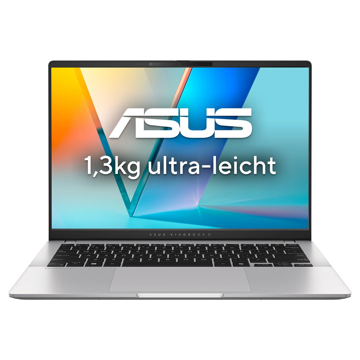 Laptop ASUS Vivobook S14 S5406SAL-SF315W / Core Ultra 5 226V / 16GB LPDDR5X / 512GB / 14" WUXGA OLED 60Hz / Intel Arc Graphics 130V - Argjend