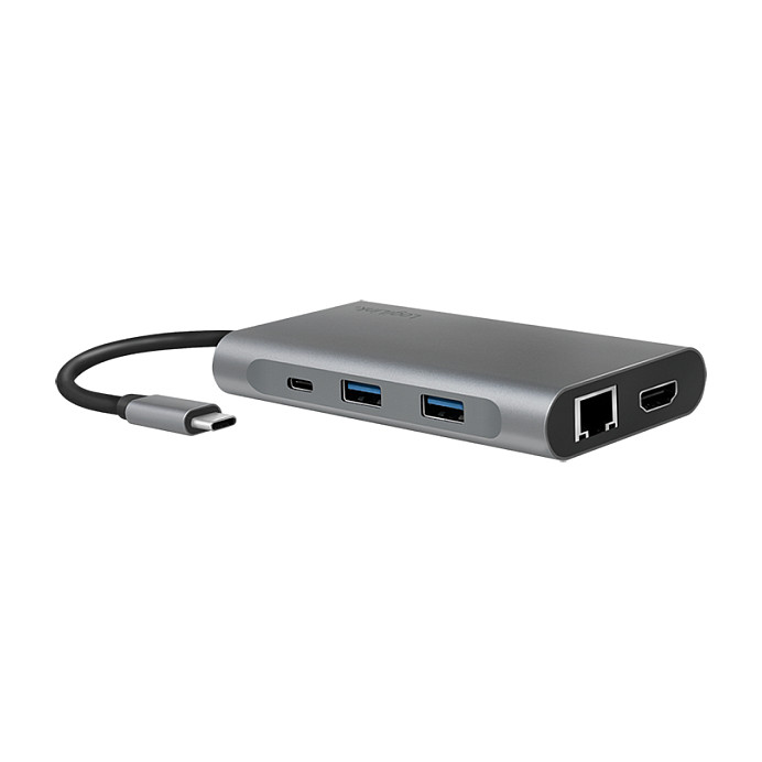 Docking Station LogiLink UA0382 / USB 3.2 Gen 1 / HDMI 4K 30Hz / DisplayPort / Gigabit Ethernet / USB-C PD 100W / 8-Port – Argjend - 3