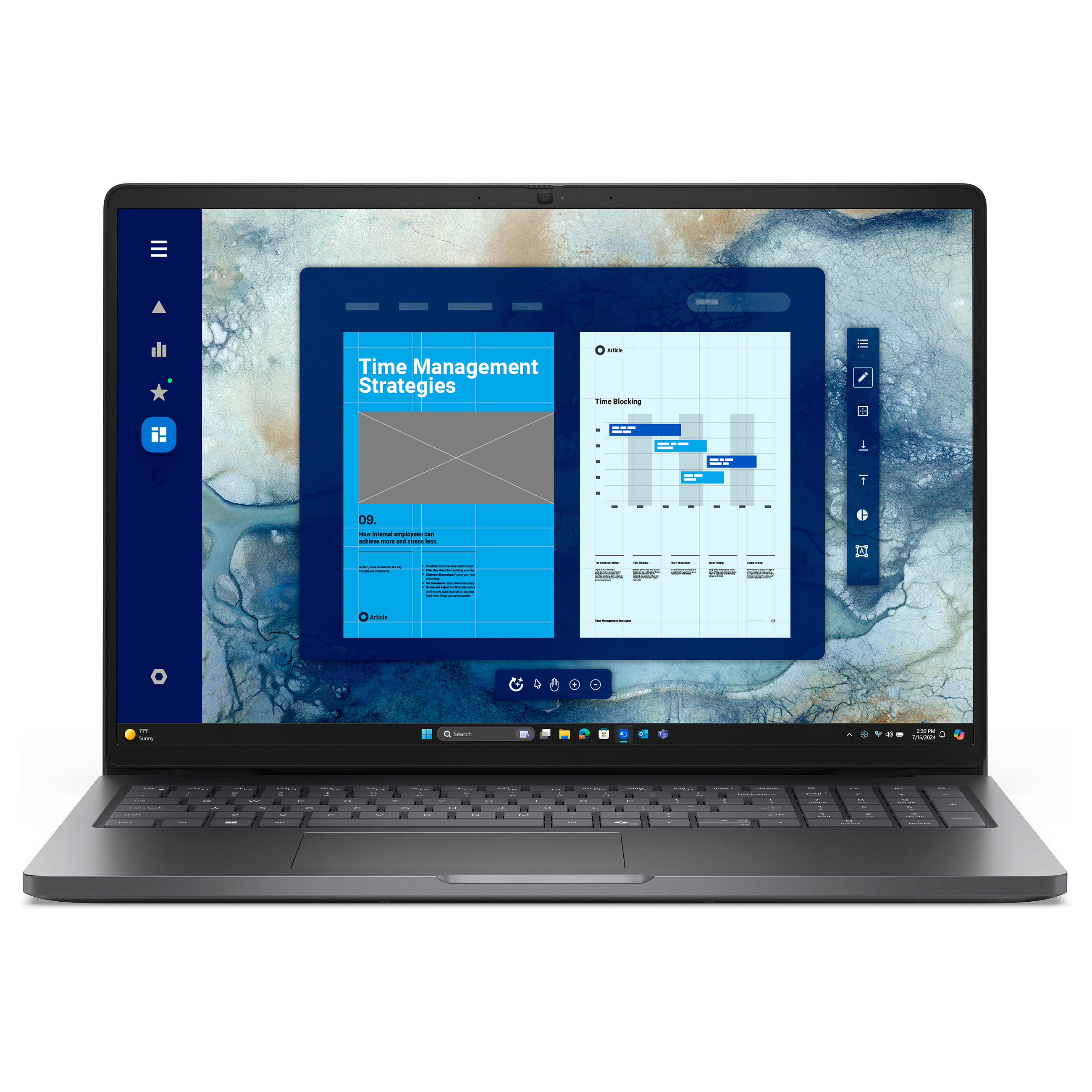 Laptop Dell Pro 16 PC16250 / Ultra 5 225U / 16GB DDR5 / 512GB / 16" Full HD+ IPS AG 60Hz / Intel Graphics / DE  - Zezë - 1